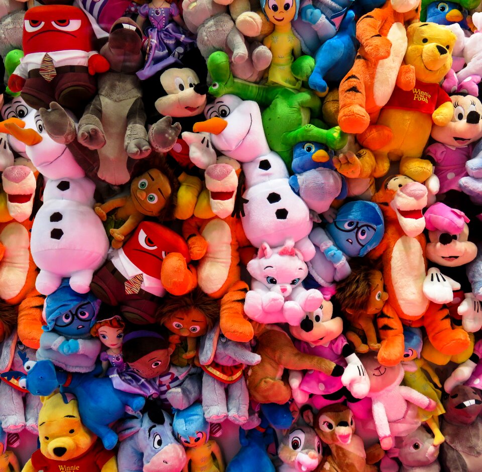 Soft toy friends teddy
