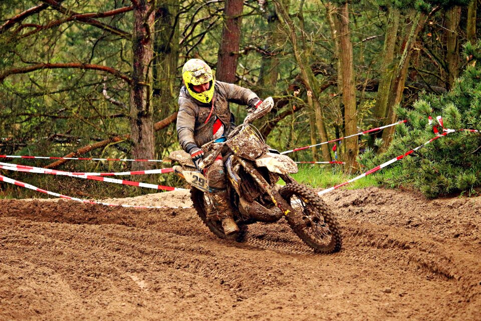 Motorsport motocross race