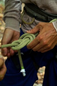 Secure security rope photo