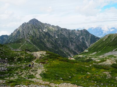 Toyama northern alps mountain climbing