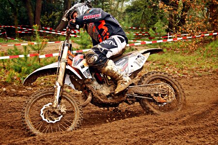 Enduro motorcycle sport racing