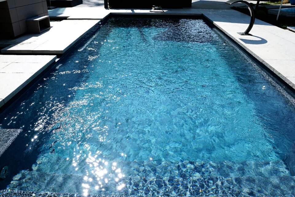 Swimming pool water swim