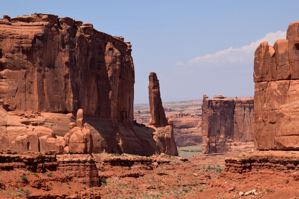 Rock formations utah photo