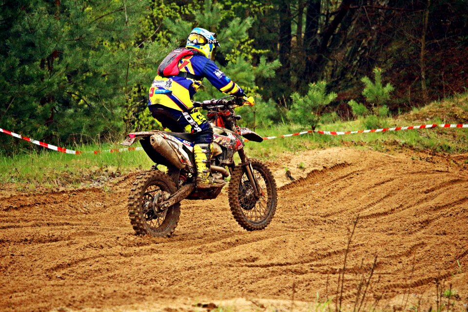 Dirtbike cross motorsport