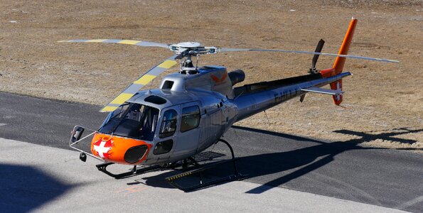 Helicopter flying courchevel
