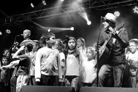 Karpat musicians children photo