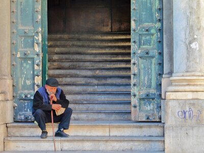Stairs palermo sicily