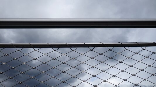 Bridge railing regularly pattern