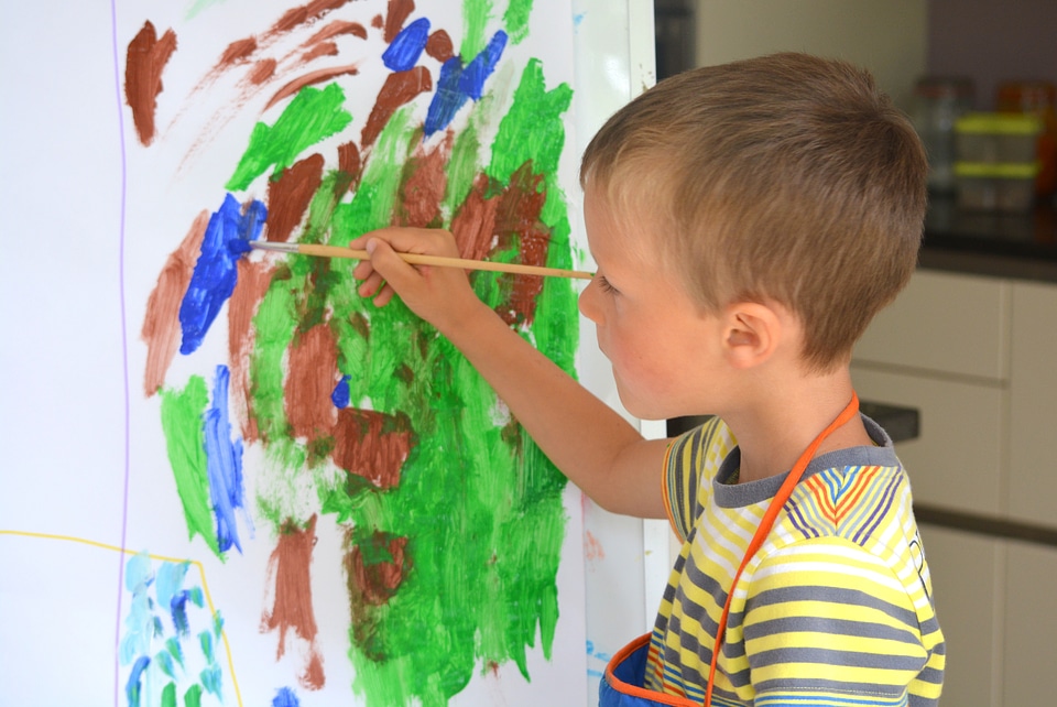 Painting brush artist