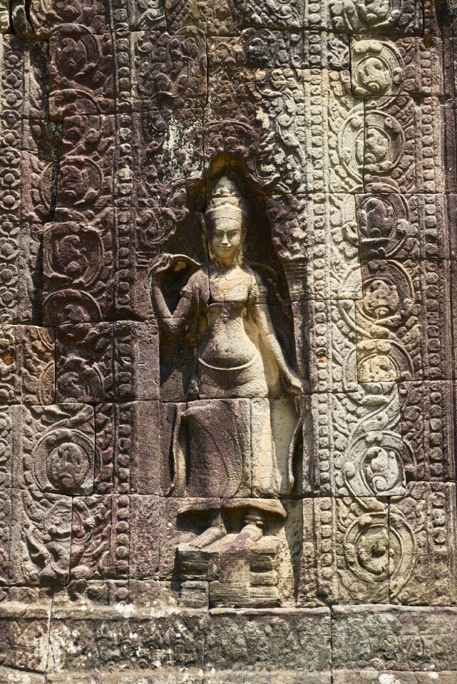 Buddhist asian cambodia