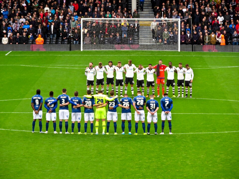 Minute's silence craven cottage london