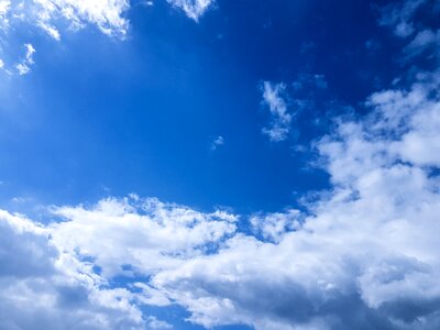 Rays sky blue nature