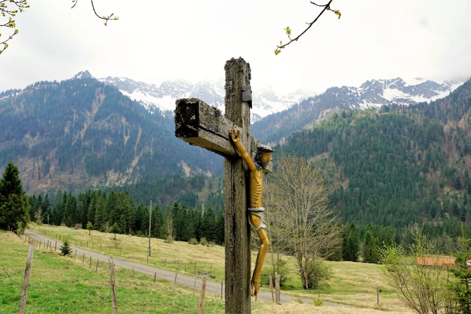 Mountains nature faith