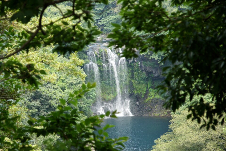 Waterfall korea scenery