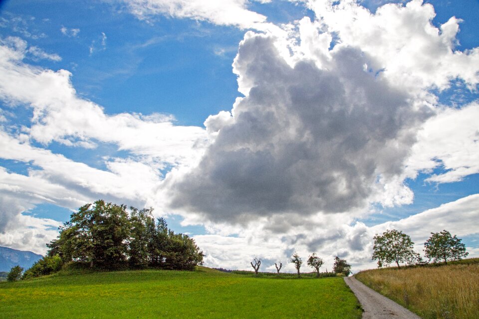 Nature clouds landscape