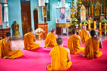 Buddhism faith priest