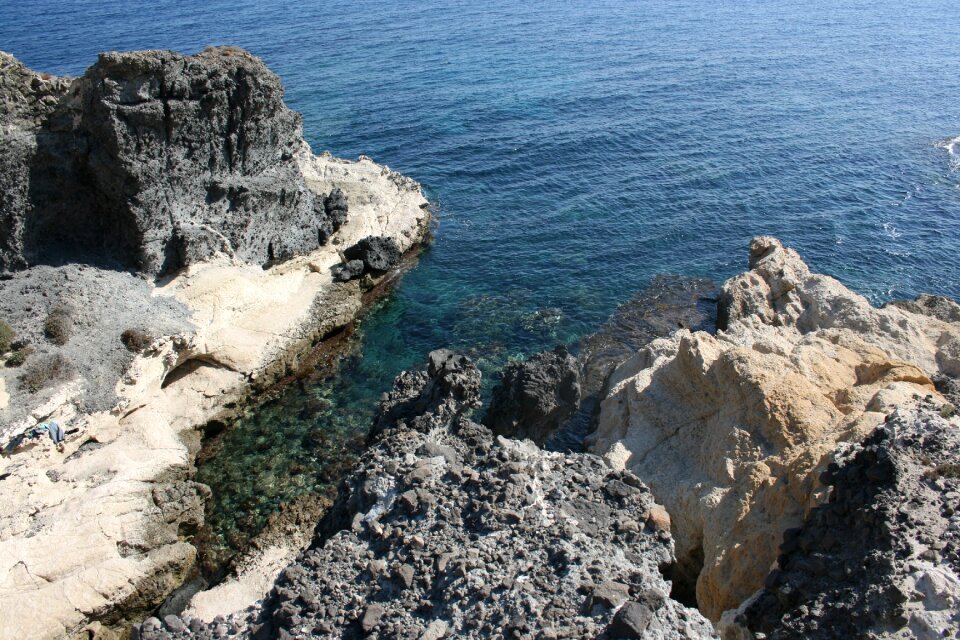 Costa mediterranean sea ​​sky photo