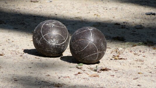 Pétanque play sport