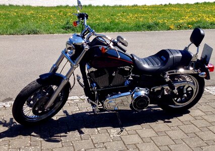 Background image harley side view