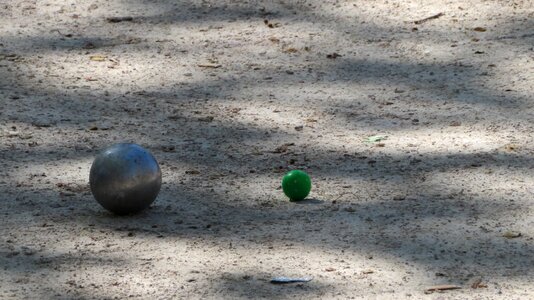 Pétanque play sport