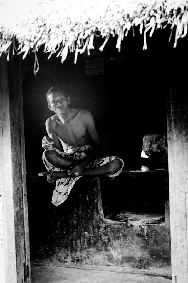 Bw photography portrait man