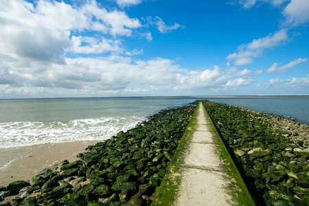 Sun sea coast