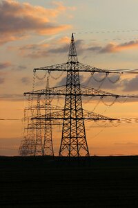 Strommast electrically electricity