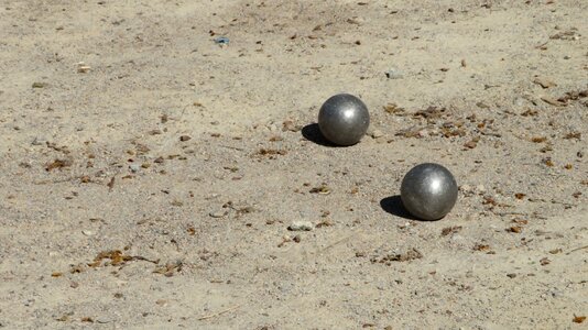 Pétanque play sport