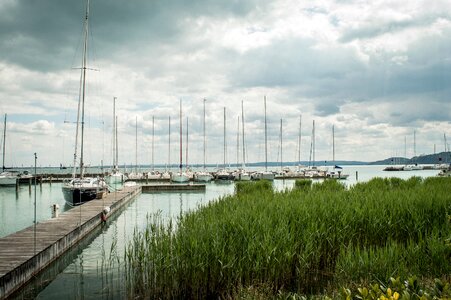 Hungary lake landscape