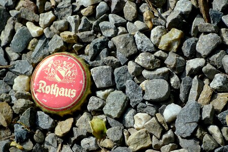 Beer pollution gravel