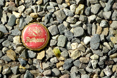 Beer pollution gravel