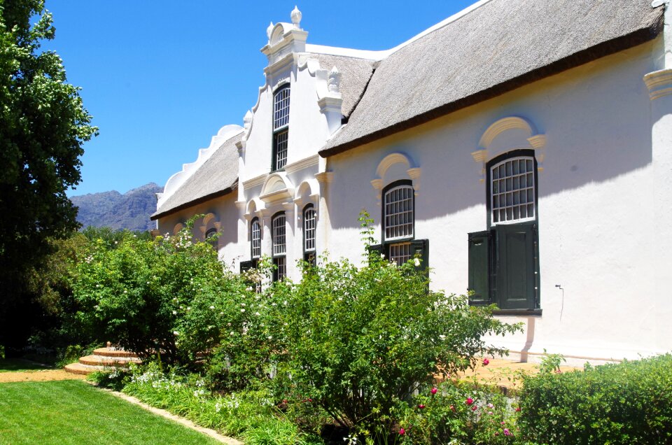 Architecture famous wine farm