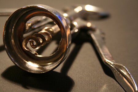 Metal lever chrome photo