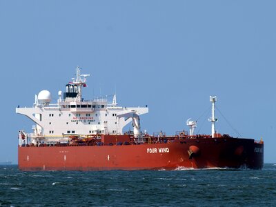 Bulk carrier sea photo