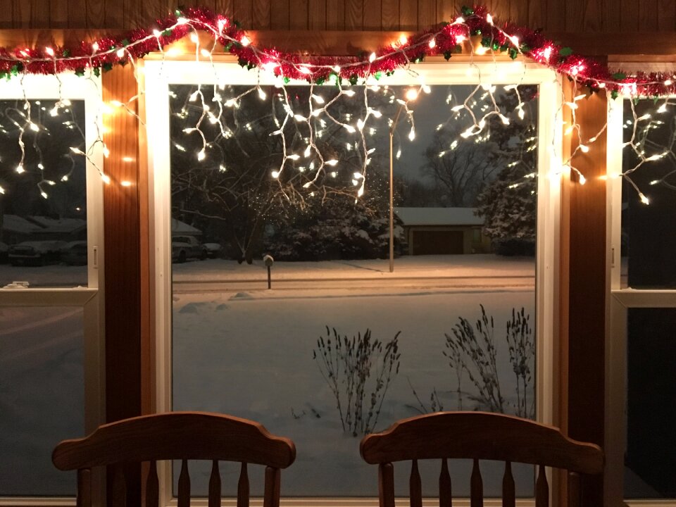 Window lights xmas