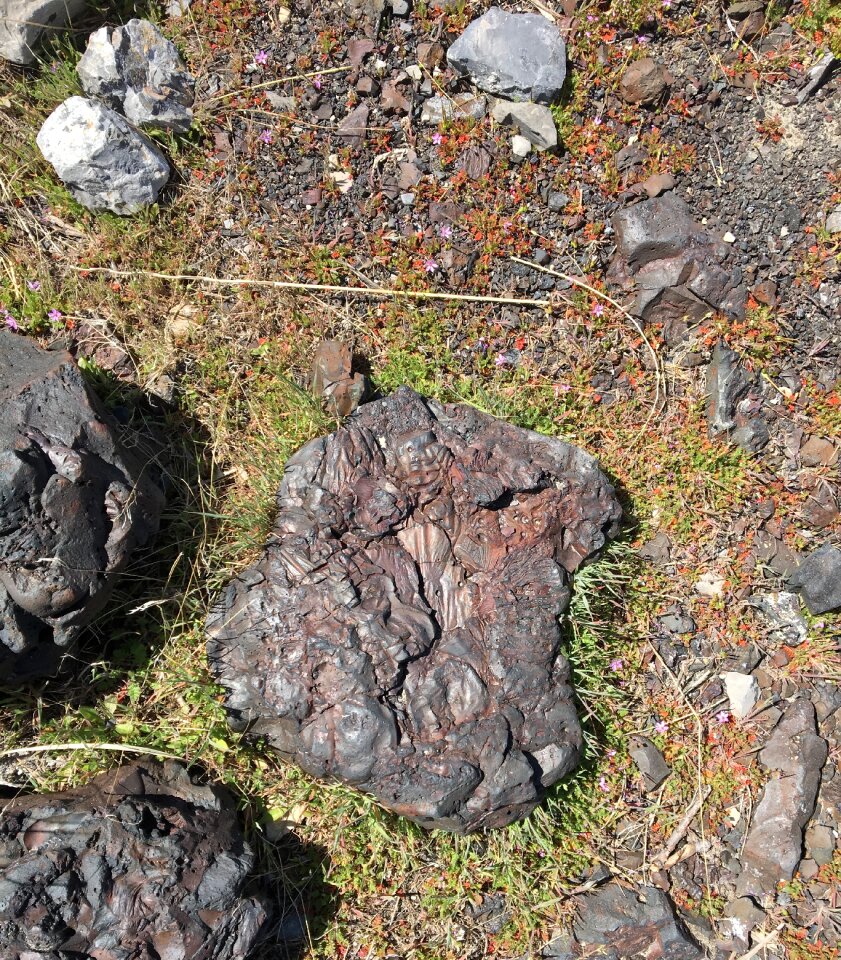 Rock copper landscape