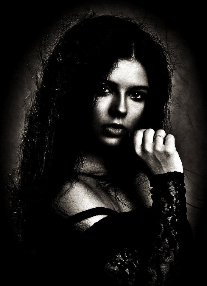 Attractive beauty woman