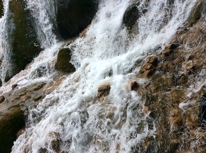 Spray falls water features