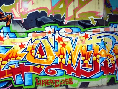 Urban scene spray