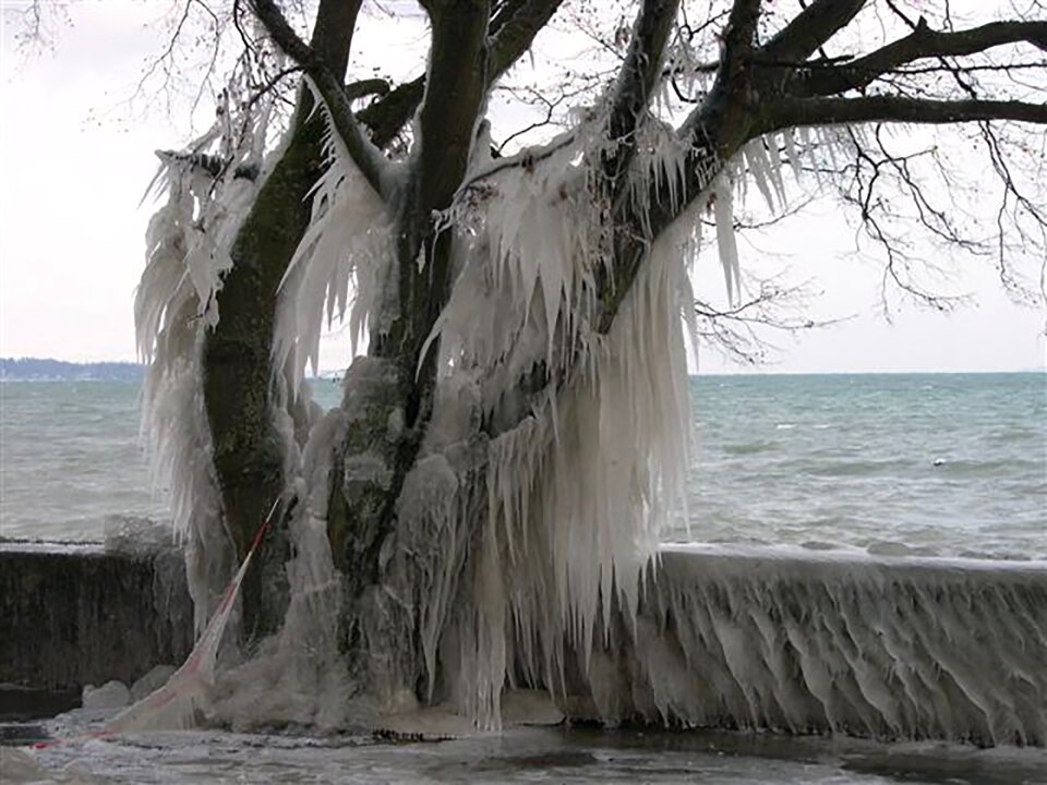 Ice landscapes high