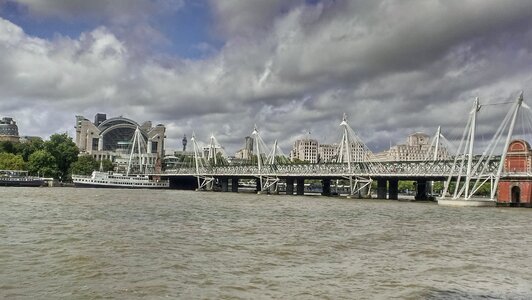 United kingdom london bridge the river thames