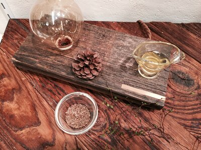 Wood table props