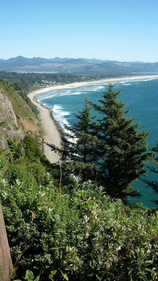 Pacific landscape scenery