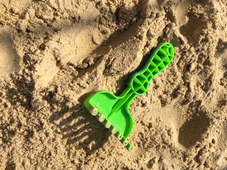 Playground toys digging photo