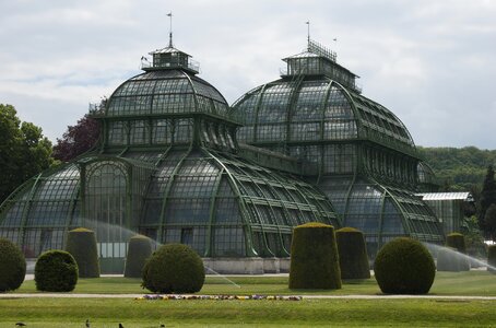 Vienna botanical garden construction