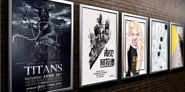 Poster posters wall