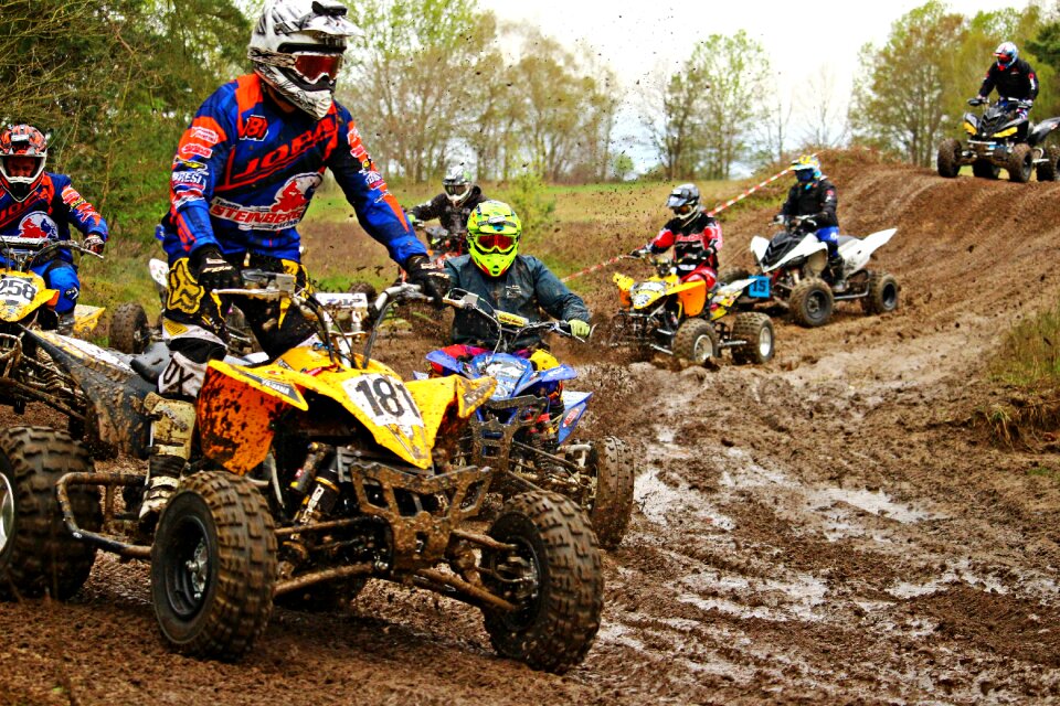 Enduro atv motocross