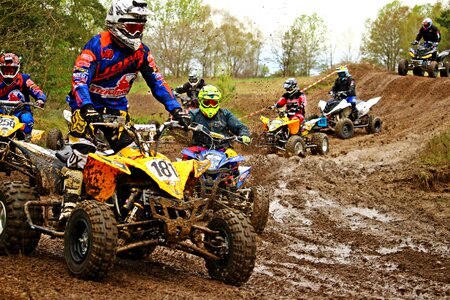 Enduro atv motocross photo