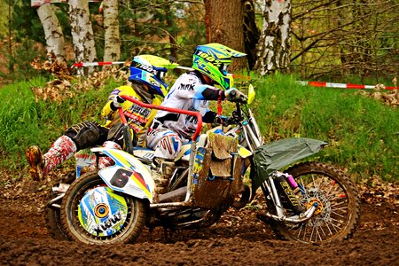 Motocross ride motorcycle sport race photo