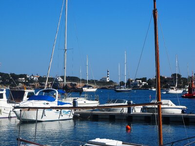 Boats port water